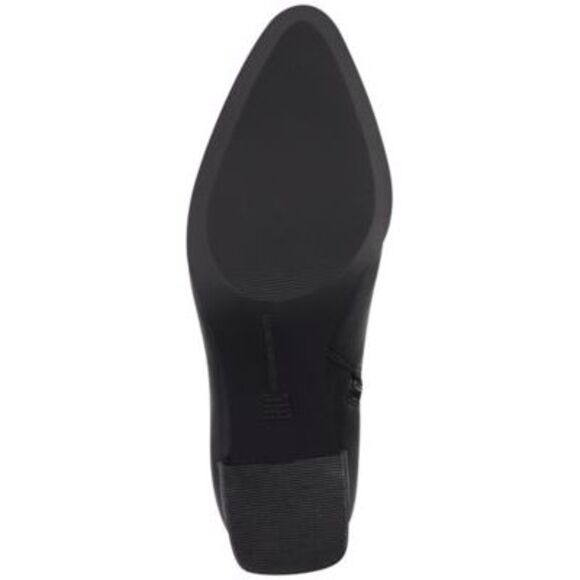 INC Womens Black Flexible Sole Windee Almond Toe Block Heel Heeled Boots 8.5 M - Picture 4 of 4